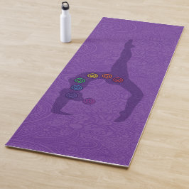 Yoga Pose Yoga Mat - 09púrpura