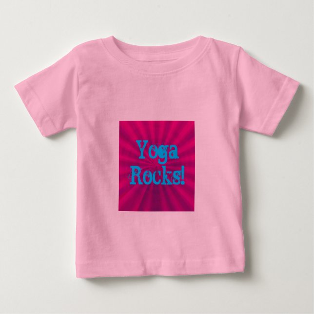 ¡Yoga Rocks! - Camisa de yoga para bebés (Anverso)