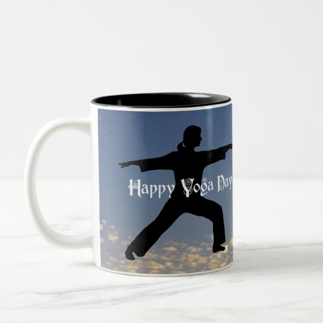 Yoga: Taza del guerrero II (Izquierda)