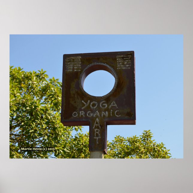 Yoga y arte orgánico (Frente)