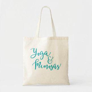 Yoga y la bolsa de asas de los Mimosas
