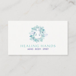 Yoga y tarjetas de visita de Reiki