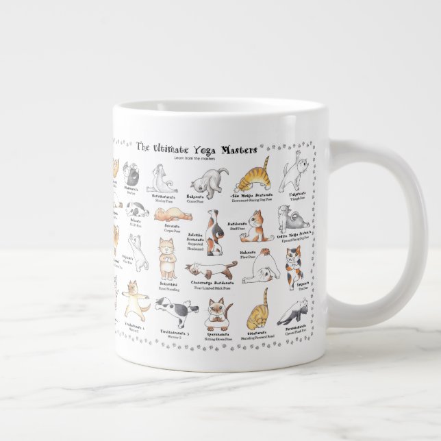 Yogi felinos jumbo taza de café (Derecha)