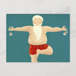 Yogui Santa - postal del navidad