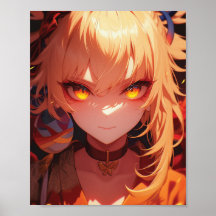 Yoimiya - Impacto de Genshin | Póster