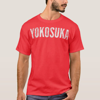 Yokosuka Japón estriba camiseta gráfica