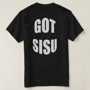 Yooper consiguió a Sisu la camiseta negra