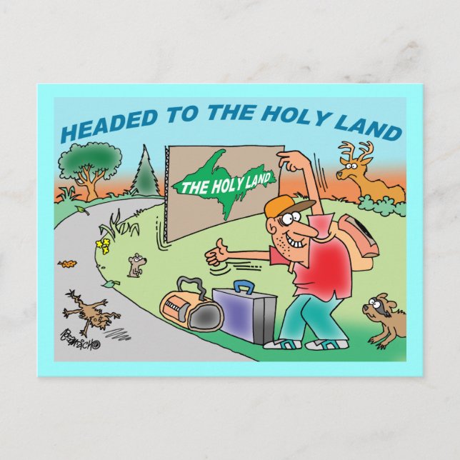 YOOPER | TARJETAS POSTALES MICHIGAN (Anverso)