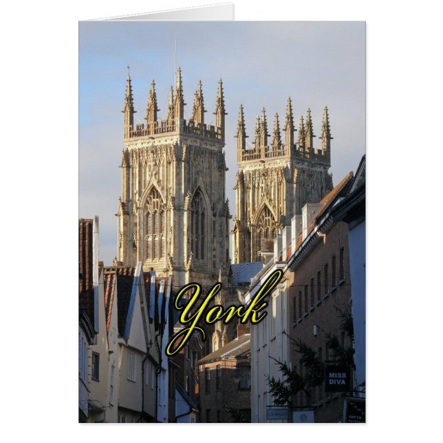 York Minster England (Frente)
