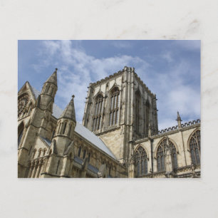 York Minster, Yorkshire, tarjeta postal de Inglate