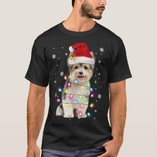 Yorkie Dogs Tree Navidades Sweater Xmas Mascota An