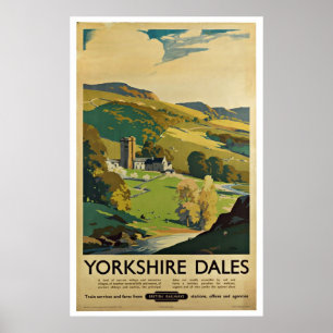 Yorkshire Inglaterra - posters del viaje del