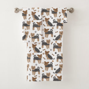 Yorkshire Terrier Paws and Bones Yorkie Dog