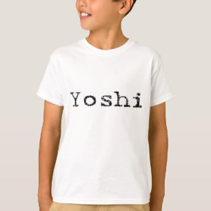 Yoshi embroma la camiseta