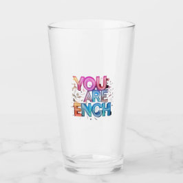 You Are Enough” Inspirational Drinking Glass