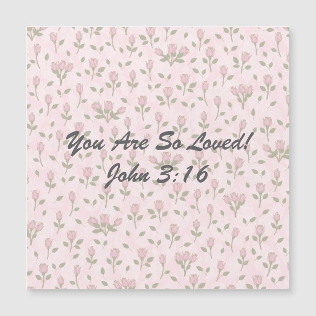 You Are So Loved Magnet (Anverso)