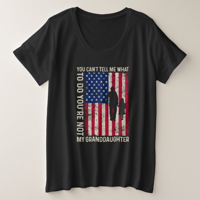 You can't Tell me what to do You're not my Grandda (Anverso del diseño)