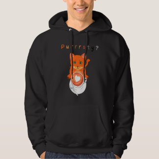 You Purrrsty  Cat Cat  Fun Cat Graphic Sweater
