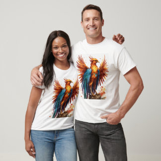"Young Phoenix: Renacimiento en una camiseta en fl