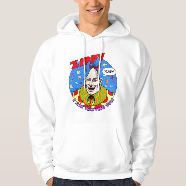 "Yow" sudadera con capucha enérgica clásica (Anverso)