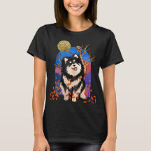 YRSE EN OTOÑO - camisetas OSCUROS Lapphund finland