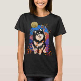 YRSE EN OTOÑO - camisetas OSCUROS Lapphund finland