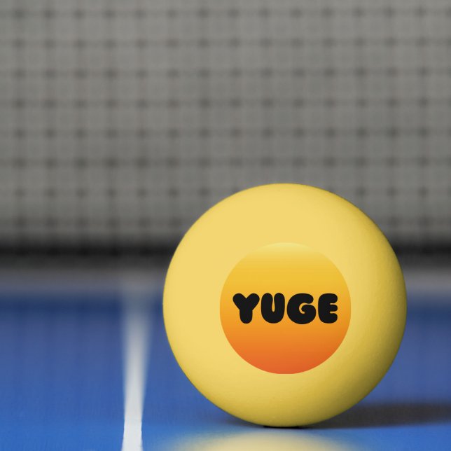 ¡YUGE! PELOTA DE PING PONG (Neto)