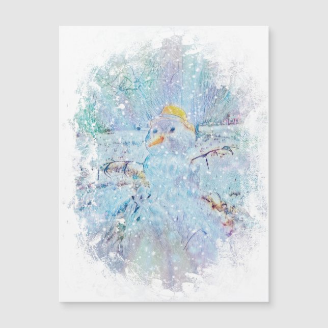 Yule Winter Snowman (Anverso)