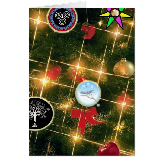 Yule - Yule brillante Tarjeta De Felicitación