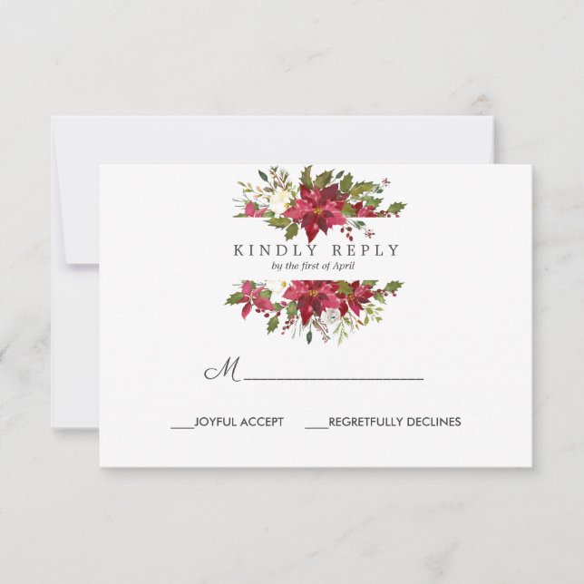 Yuletide | Respuesta del Boda de Navidades de Poin (Anverso)