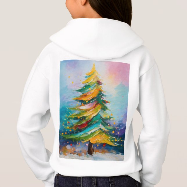 Yuletide Reverie: ¿Esplandones abstractos de Paste (Reverso)