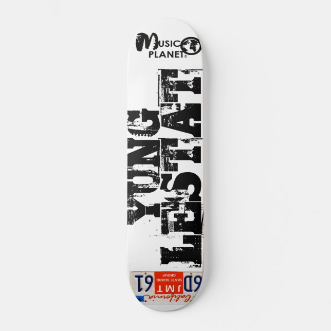 YUNG LESTAT OFICIAL Skateboard (Anverso)