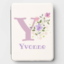 Yvonne Nombre con un Diseño Floral