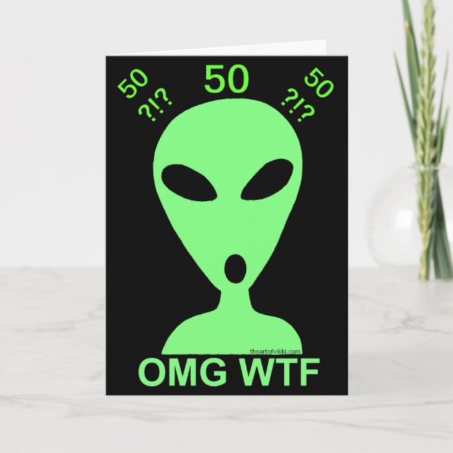 Z Funny tarjeta de tiempo que falta la Moda geek d (Anverso)