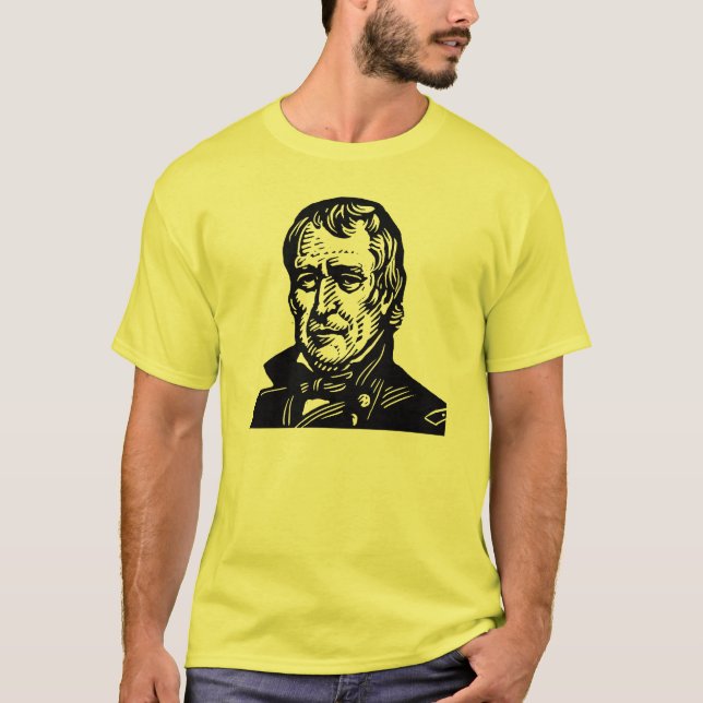 Zachary Taylor "12" camiseta (Anverso)