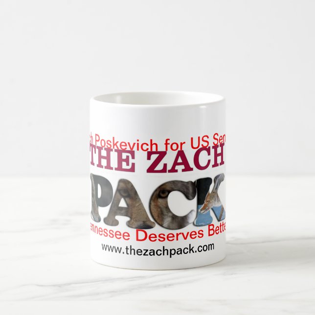 ZachPack taza de café de 11 onzas (Centro)