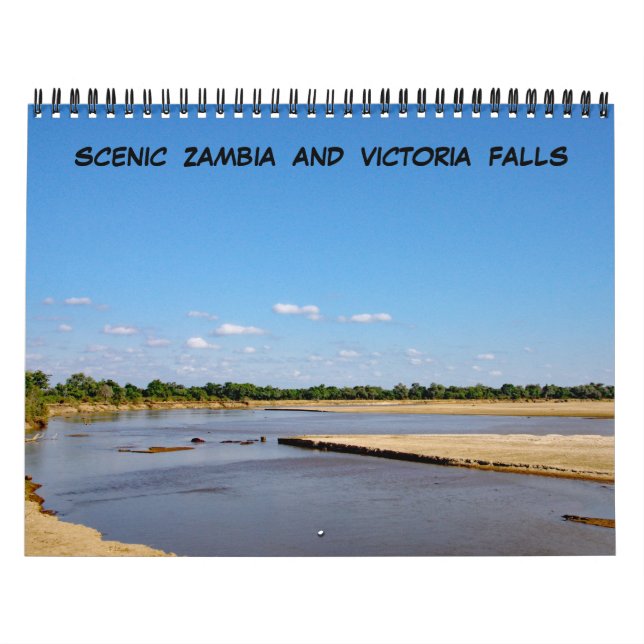 ZAMBIA Y VICTORIA CAEN CALENDARIO (Tapa)