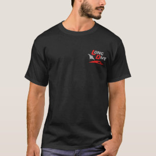 Zambullida larga: Camiseta oscura del Manta