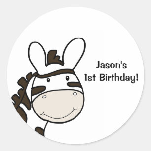 Zanzibar Jungle Crew ZEBRA Personalizado Pegatina