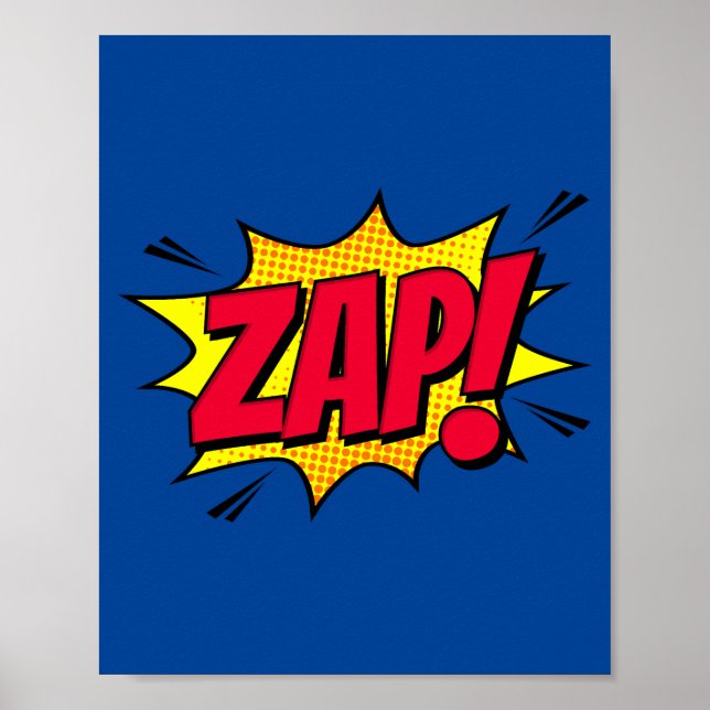 ¡Zap! Explosión de arte pop retro (Frente)