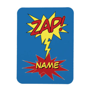 ZAP! imán personalizado