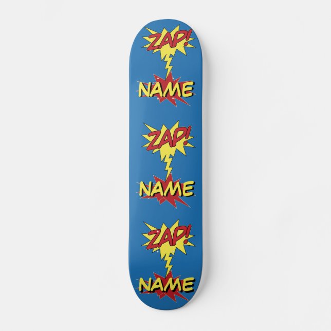 ZAP! Patineta personalizado (Anverso)