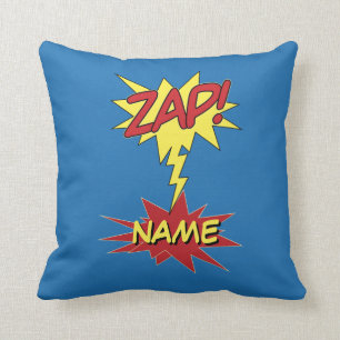 ZAP! personalizado tirando almohada