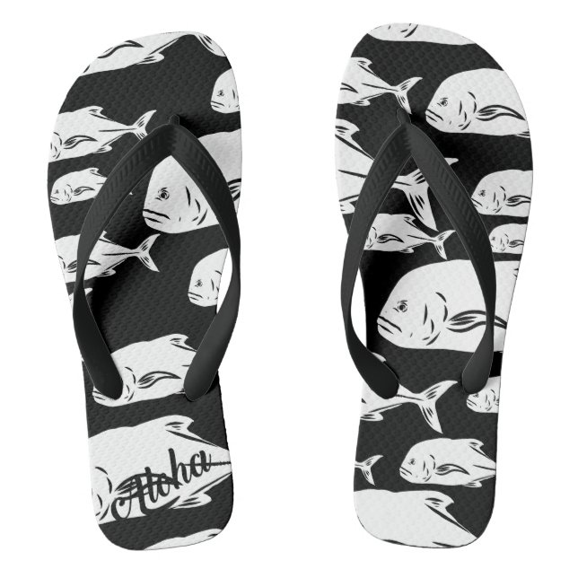 Zapatillas de impresión Aloha - chanclas (Plantilla)