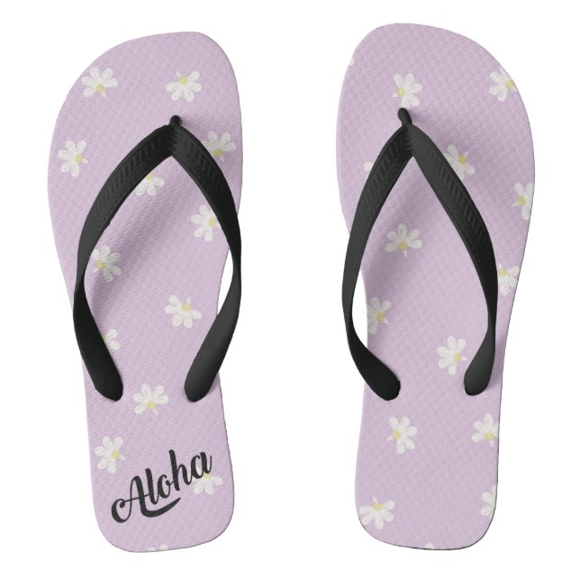 Zapatillas de impresión Aloha - chanclas (Plantilla)