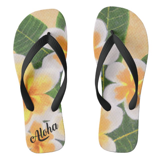 Zapatillas de impresión Aloha - chanclas (Plantilla)