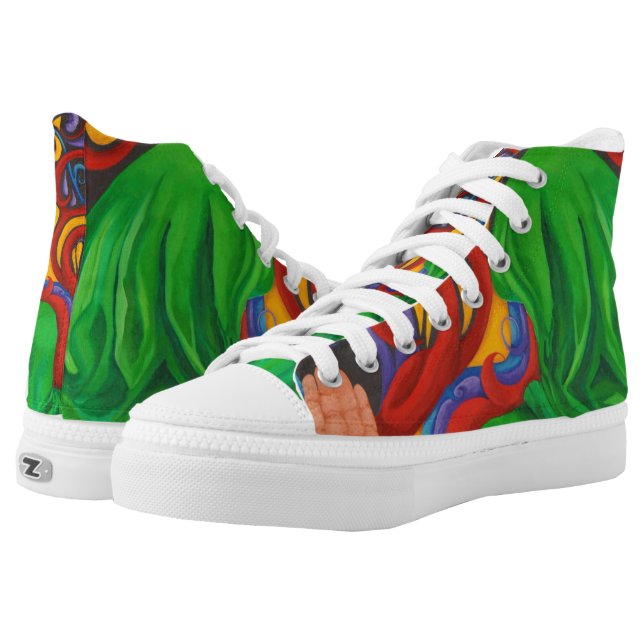 Zapatillas High-Top Pensamientos crear (Par)