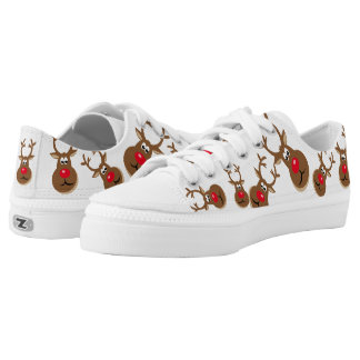 Zapatillas Low-Top Ciervos del navidad