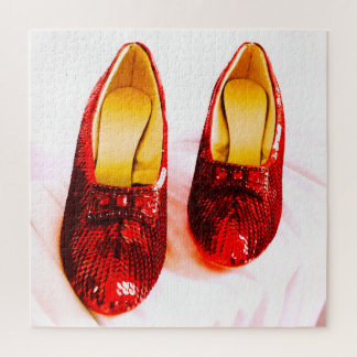 Zapatillas rojas de Ruby zapatillas Dorothy puzzle