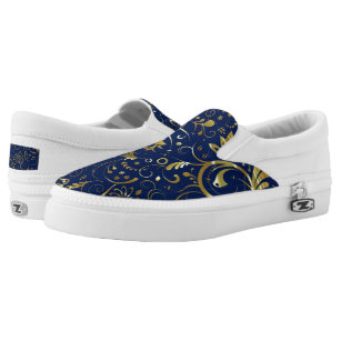 Zapatos Azul Metálico | Zazzle.es